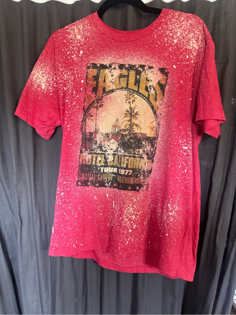 Red Speckled Eagles Graphic Tee